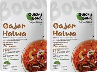 Quicky Bowl Gajar Halwa | Carrot Pudding | Ready to Eat | Instant sweet 240 g