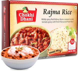 Chokhi Dhani Foods by Chokhi Dhani Rajma With Rice Ready to Eat 360gm 360 g