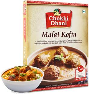 Chokhi Dhani by Chokhi Dhani Malai Kofta Ready To Eat Meal in 2 Minutes (Pack of 1) 300 g
