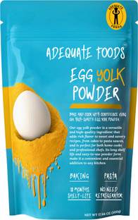 Adequate foods by Adequate Foods Egg Yolk Powder 500gm (Pack of 1) | Enhance Your Culinary Creations 500 g