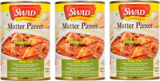 SWAD Ready to Eat Mutter Paneer | Instant Mix Vegetarian with No Added Preservatives 1350 g