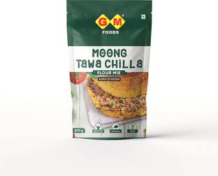 GM FOODS by GM FOODS Moong Tawa Chilla 400 Gram ( Pack Of 3) 1200 g