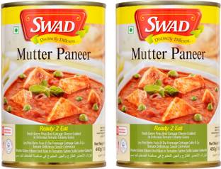 SWAD Ready to Eat Mutter Paneer | Instant Mix Vegetarian with No Added Preservatives 900 g