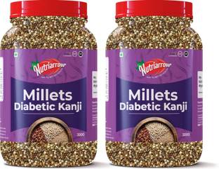 Nutriarrow Millet health mix Kanji|Diabetic Kanji|Natural Grains mix|High Protein & Fiber 1600 g
