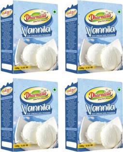 Dharmasut Vanilla Instant Ice cream Mix Powder 100g*4 | 400 g