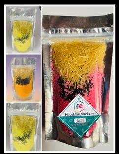 FoodEmporium Falooda Mix | Falooda Combo Of Rose , Pineapple , Mango , Vanilla Flavour 400 g