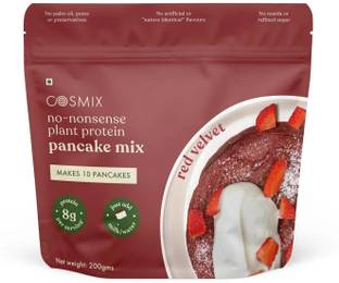 COSMIX No-Nonsense Plant Protein Pancake Mix | Red Velvet 200 g