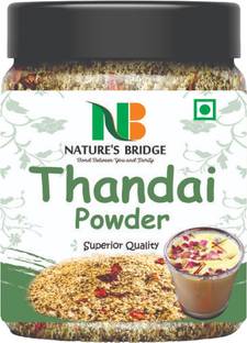 Nature's Bridge Thandai Masala Powder | Thandai Mix | Keshriya Thandai - 200 Gm Jar 200 g
