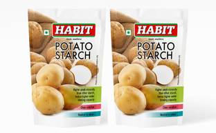 HABIT Potato Starch 500g x Pack of 2 Ideal Thickener for Soup & Coating for Fried Food 500 g