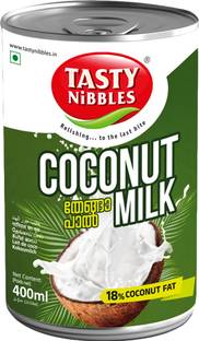 Tasty Nibbles Ready to cook Coconut Milk|Thenga paal|Using Retort Technology 400 g