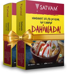 Satvam Dahi Wada Instant Mix (2 x 400 Grams) 800 g