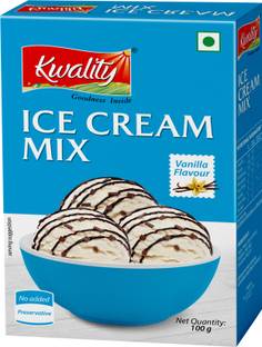 Kwality Vanilla Ice Cream Mix, Easy & Delicious Summer's Best Dessert Mix 100 g