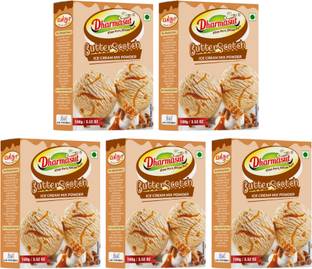 Dharmasut Butterscotch Instant Ice cream Premix Powder 100g Each| 500 g