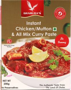GHARUDA FOODS INSTANT CHICKEN / MUTTON CURRY MIX 200 g