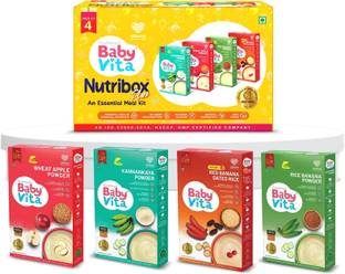 Babyvita Nutribox Plus | Wholesome & Nutritious | 4 Premium Powders 200 g