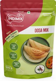 INDIMIX Instant Ready to Cook Dosa Mix | Ready In 3 Steps | Healthy & Tasty 500 g