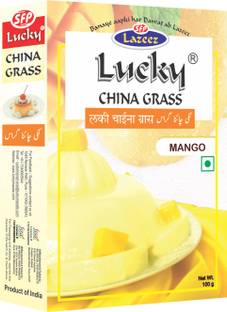 Lucky China Grass (Mango Flavour) [Pack of 3] 300 g
