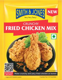 Smith & Jones Crunchy Chicken Fried Mix, Make American Style Fried Chicken in 5 easy steps, 50 g