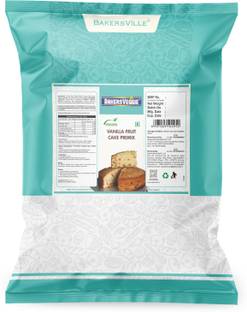 Bakersveggie Eggless Vanilla Fruit Cake Premix 1 kg