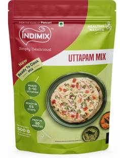 INDIMIX Instant Ready to Cook Uttapam Mix | Ready In 3 Steps | Healthy & Tasty 500 g