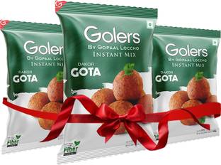 Golers Dakor Gota Instant Mix | Indian Quick Breakfast Mix | Ready-to-Cook Gota 200 g