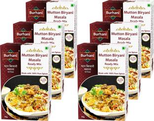 Burhani Foods Mutton Biryani Masala Ready Mix | Authentic | Pure Spice Mix | Easy to Cook | 50 g