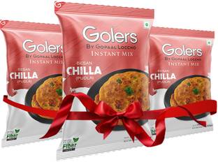 Golers Besan Chilla Instant Mix | Quick Breakfast Mix | Ready-to-Cook Besan Pudla Flour 200 g