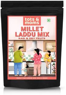 TOTS AND MOMS Ragi & Dry Fruits Laddu Mix | Guilt Free Treats for Mom 250 g