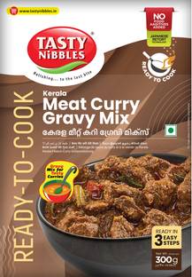 Tasty Nibbles Ready To Cook Kerala Meat Curry Gravy Mix 300g|No Added Preservatives 300 g