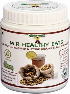m.r healthy eats Homemade Chana Sattu Flour in Eco Friendly Tin 400 g
