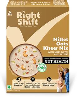 Right Shift Millet Oats Kheer Mix, with nuts, dates and rasins, Box