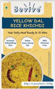 bevive YellowDal Rice Khichdi In 10 Minutes-4x80g= 320 g