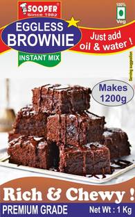 SOOPER EGGLESS BROWNIE 1 kg