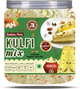 Brew Lab InstantBadam, Pista Kulfi Mix Powder Ready to Cook 250 g