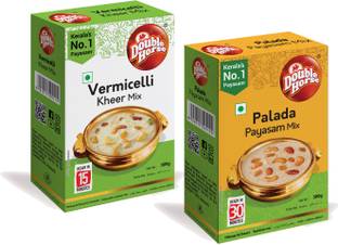 Double Horse Sweet Surprise Payasam Combo (Pack of 2) | Palada Payasam Mix 300g & Vermicelli kheer mix 300g 600 g