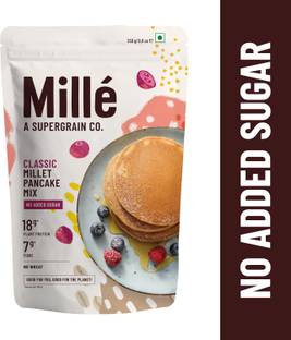 Millé: A Supergrain Co. NO MAIDA Classic Millet Pancake, No Sugar, High Plant Protein 250 g