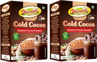 Dharmasut 100% Pure Cold Cocoa Mix Powder | Instant Drink Premix 200 g