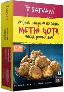 Satvam Methi Gota Instant Mix, 400 Grams 400 g