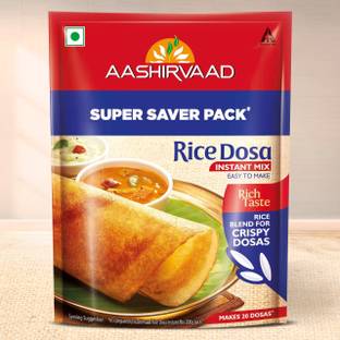AASHIRVAAD Instant Mix Rice Dosa, Easy to Make 8 Crispy Rice Dosas 500 g