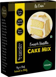 La Casa French Vanilla Eggless Cake Premix 300 g