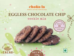 Choko La MYO Choco Chip Cookie Instant Readymade Cookies Mix Baking Chocochip Cookies 410 g