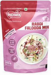 INDIMIX Instant Ready to Cook Rabdi Faluda Mix | Ready In 3 Steps | Healthy & Tasty 200 g