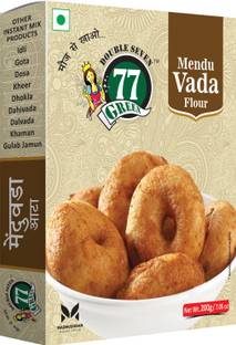 DOUBLE SEVEN 77 GREEN Instant Mix Mendu Vada Flour Healthy Breakfast for Kids & Adults 200 g