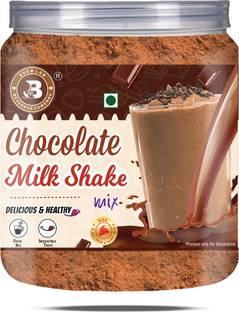 Brew Lab Healthy & Delicious Chocolate Milk Shake Mix | Chocolate Drink Mix Cocoa Powder 250 g