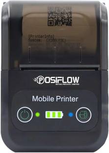 Posiflow 58mm Mini Portable Inkless Thermal Printer with All accesories Thermal Receipt Printer