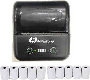 Milestone MPT III CX80B 80mm 3 inch Thermal Printer for Small Business Thermal Pocket Printer With 10 pcs 3 inch Thermal Roll