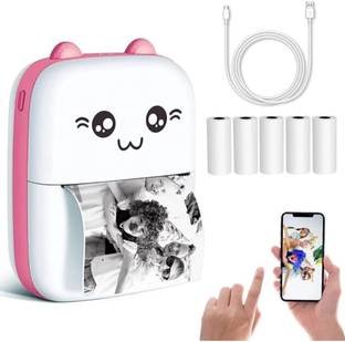Kesig Mini Pocket Printer for Student, Bluetooth Connectivity Mini Pocket Thermal Receipt Printer
