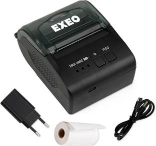 EXEO EX-5810 | 58mm (2 Inches) | USB + Bluetooth | Rechargeable | With All Accesories Thermal Receipt Printer