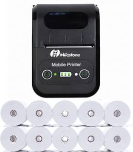 Milestone BT 58 2 Inch 58mm Thermal Bluetooth + USB Printer for Small Business Thermal Receipt Printer