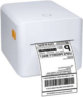F2C T45 Commercial Thermal Barcode, Label, Receipt Printer 203DPI, 4x6 Shipping Label Printer for Small Business & Packages Support Windows, Mac, Android & IOS